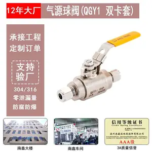 304/316�������Դ��Բ����˫����QGY1-64P��ѹ����ѹ��������