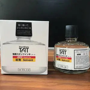 日本旗牌TAT工业印油专用溶剂 溶解快干型印油稀释剂SOL-3-32大瓶