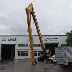高炮拆楼机改装制造,挖掘机加长臂源头生产厂家直供