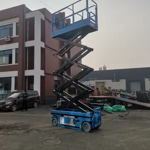 自行走升降机 全自行高空作业车 剪叉式升降平台电动剪叉自行走平台
