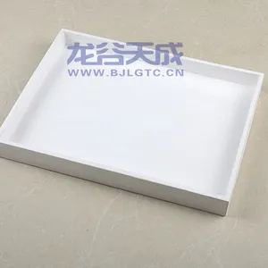 聚四氟乙烯方盘 长方形聚四氟托盘 PTFE聚四氟方托盘 耐酸碱耐腐蚀 酸洗盘370*280*40mm