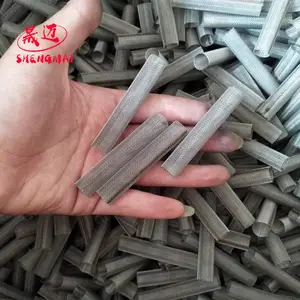 304不锈钢过滤网管 防锈钢丝网小圆管 丝网自来水过滤网筒
