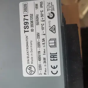 供应德国gfa-elektromaten 断路器 TA0200004/TS971