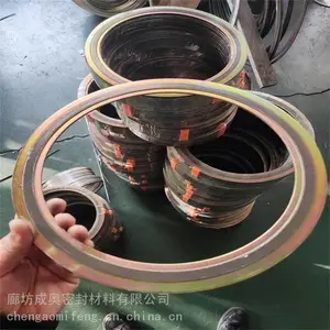 金属缠绕垫片_DN65_1.6MPa_304_石墨_300℃管道密封垫片
