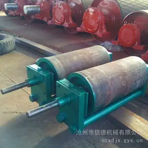 35°槽型托辊组吊挂托辊厂家定制定做-矿山输送机用陕西托辊厂家
