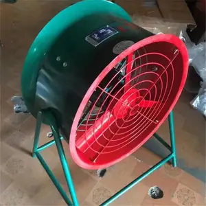 CBF-400/500/600/750防爆厂用轴流风机 管道式轴流风机 壁式风机