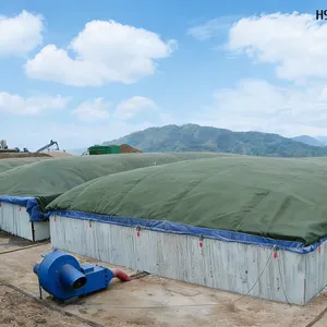 济广有机肥发酵覆盖膜、纳米膜、分子膜、膜式堆肥机、气流膜