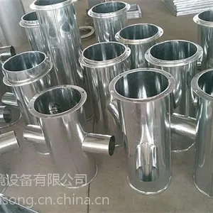 锦松直销 共板法兰风管 高质量镀锌钢板制作 正压送风管道