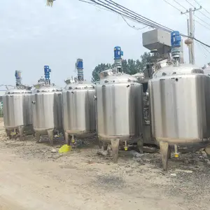 大量出售5吨鲜奶搅拌罐润滑油搅拌罐 4吨不锈钢搅拌罐 304不锈钢搅拌罐