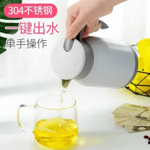 �¿�1200ml 304����ֱ��º�����ůˮ���Ƶ������Ʒ����˫����ձ���ƿ