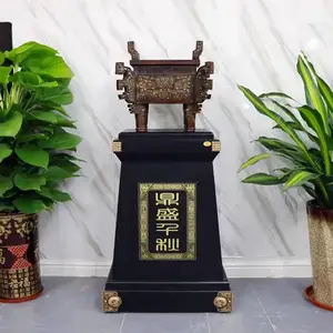 珠海礼品 开业庆典贺礼 铜鼎 地球仪 舵手摆件供应