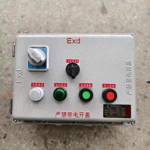 防爆控制箱 防爆电磁阀控制箱 钢板焊接