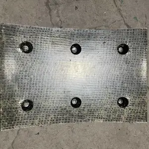 耐磨灵活橡胶压铸2000型2600钻机水源钻机1202铜丝刹车块可定制