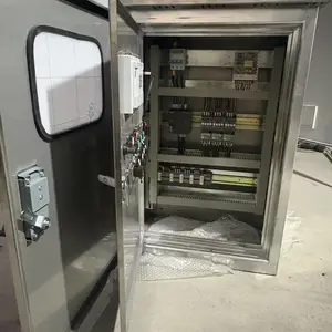 户外用不锈钢非PLC雨污分流控制柜 蓝科厂家定制开发