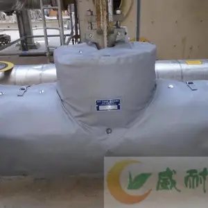 威耐斯 蝶阀保温罩 可拆卸式柔性保温衣 防火阻燃 降音降噪