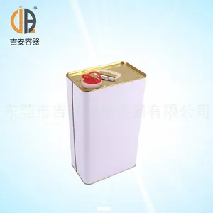 销售 5L方型铁罐,油漆罐机油罐 价格优惠 质量***
