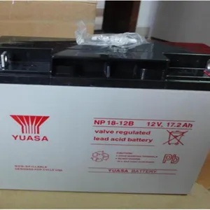 汤浅蓄电池NP18-12B 终身质保12V17.2AH直流屏