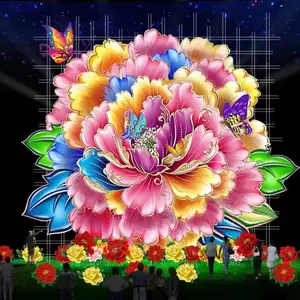 灯光节租赁 灯光节出租 花灯彩灯造型出租 欢迎来图定做