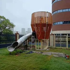 儿童拓展设备|户外非标游乐设备|不锈钢滑梯厂家