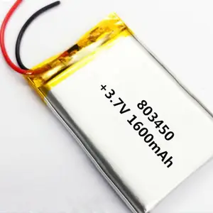 厂家供应聚合物电池803450-1500mah美容仪 指纹锁 暖手宝3.7V