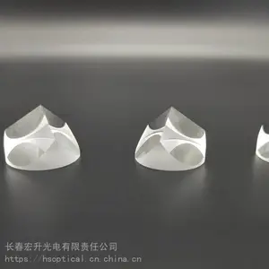 宏升光电 石英角锥棱镜 直径50.8mm 后向反射镜，光学玻璃，厂家定制加工