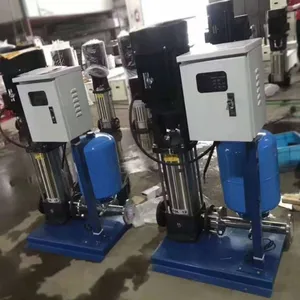 单泵变频50CDLF12-70恒压二次供水设备小区工业用水管道增压成套系统