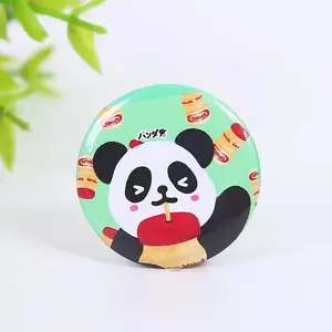 热销彩印马口铁胸章印刷logo徽章奖牌装饰金属工艺品动漫胸针制作