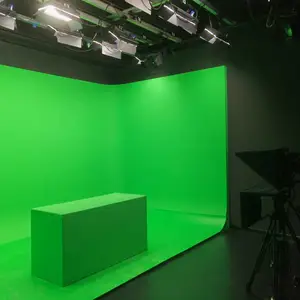 演播室装修 蓝箱 绿箱定制装修 演播室设计与装修 灯光调试安装 虚拟演播室装修