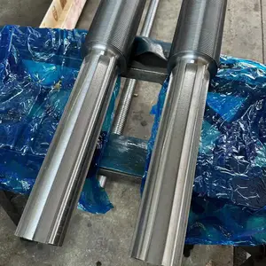 加工40cr梯形丝杠螺母套装来图定做