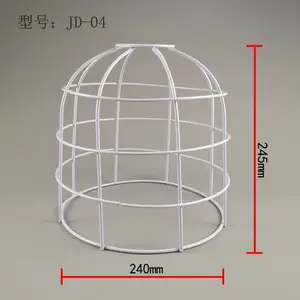 JD-04矿用防爆照明灯网罩巷道节能灯防护安全金属铁钢丝网罩