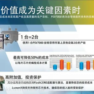 PSV7000 美国Data I/O 双头 高速 自动烧录器， 汽车电子烧录必备，大容量UFS e