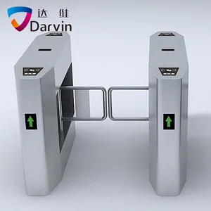 立式智能摆闸机场人行道闸不锈钢自动感应闸机厂家批发