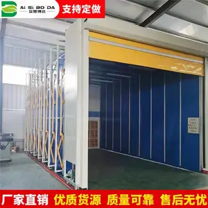 移动伸缩房-伸缩房-环保伸缩移动房厂家-干式伸缩喷漆房