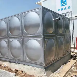 不锈钢水箱厂家***鸿昌供水!