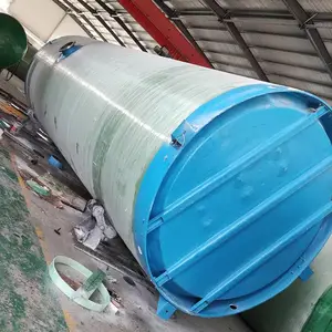 秦皇岛玻璃钢一体化泵站地埋式可安装