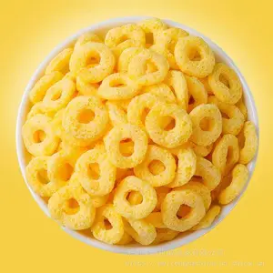 休闲杂粮谷物圈加工机器 儿童辅食早餐粗粮甜甜圈设备