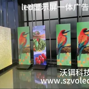 宣传电子屏 led全彩广告机 室内显示屏立体广告机