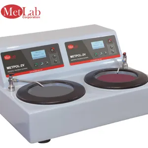 双盘单控手动研磨抛光机METPOL-2V
