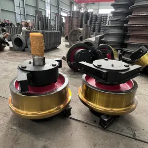 φ250mm小车轮图片轨道运行车轮起重机车轮片