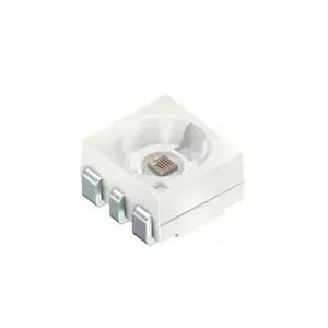 汽车刹车灯0.5w 3433六脚共阴高亮红光贴片led灯珠