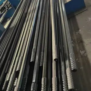 供应H25*159*5.0米 h25*5.5米 159钎肩锥度钎杆 h25的4.7米的钻杆