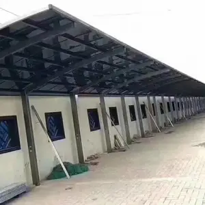 北京户外充电桩停车棚防雨遮阳棚自行车棚汽车停车棚车棚厂家定制小区车棚