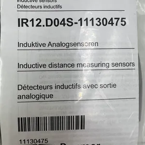 堡盟 M12屏蔽型电感式测距传感器【瑞士原产】IR12.D04S-11130475