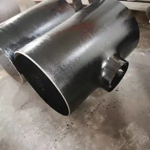 岳昌管道生产耐磨三通 稀土合金 双金属符合 陶瓷复合 陶瓷贴片 碳化硅