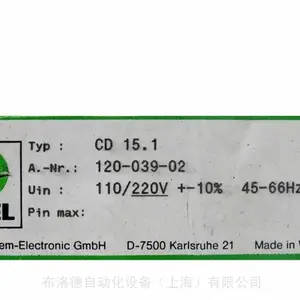 全新原厂供应德国 Kniel CLUI 15.2/MON线性可调电源 091-103-02