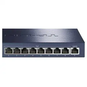 TP-LINK TL-SG1009PH全千兆以太网8口PoE交换机带电源