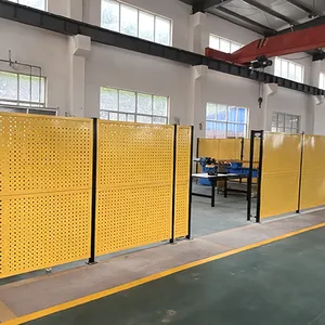 厂区动线优化安全围挡 高强度可复用车间隔离网