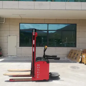 鸿福牌电动升高堆垛叉车
