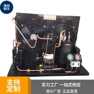 博泽制冷冷凝机组用谷轮中低温压缩机ZB21KQ-PFJ水产鱼类海鲜冷库