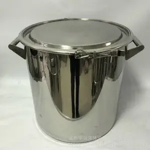 400*500密封桶 不锈钢周转桶 卫生级存料桶